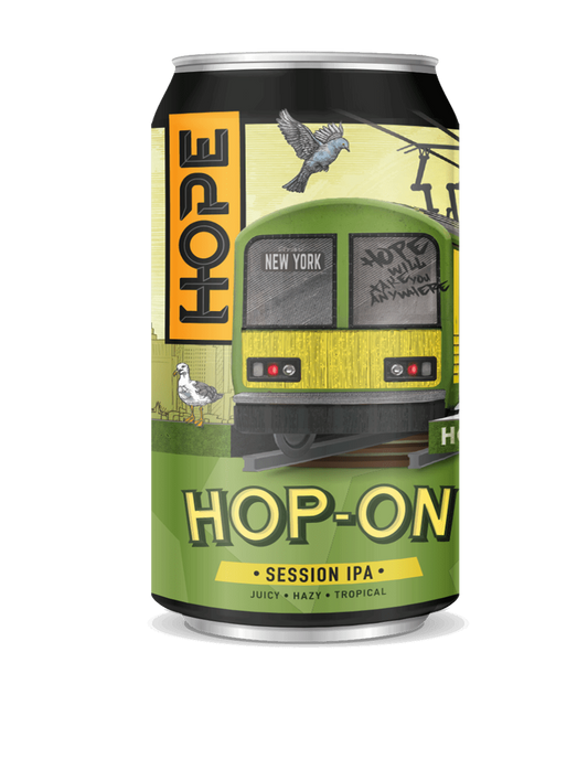 Hope Beer Hop-On Session IPA can image